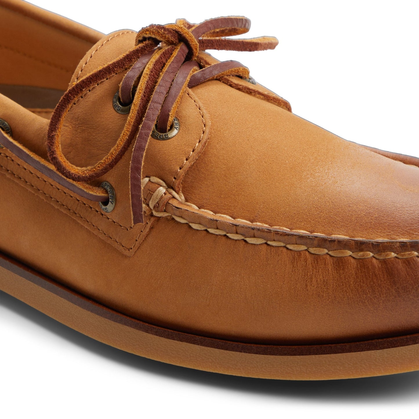 Gold Cup™ Authentic Original™ 2-Eye Boat Shoe - Beige Sperry