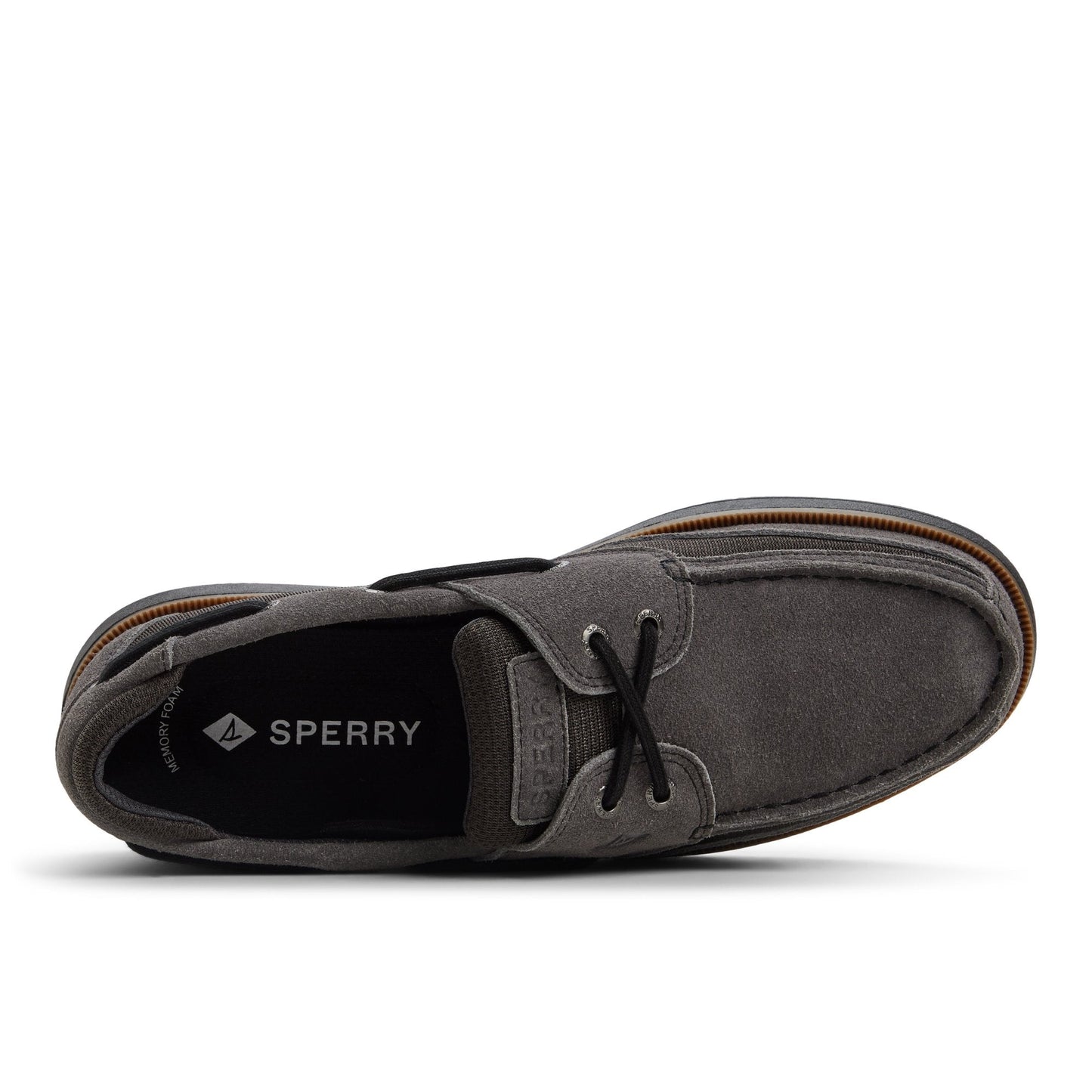 Surveyor 2 Eye Boat Shoes Grey -2 Sperry
