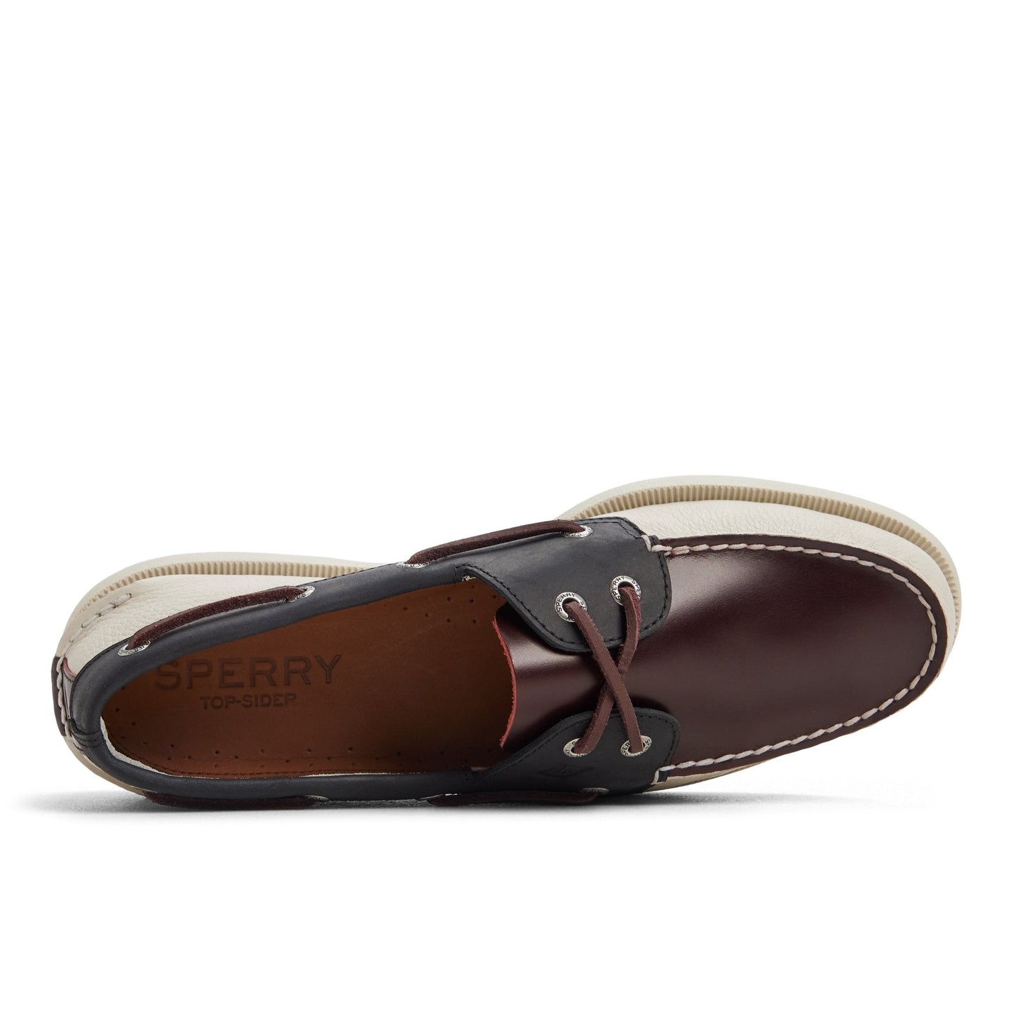 Authentic Original™ 2-Eye Boat Shoe White Combo Sperry