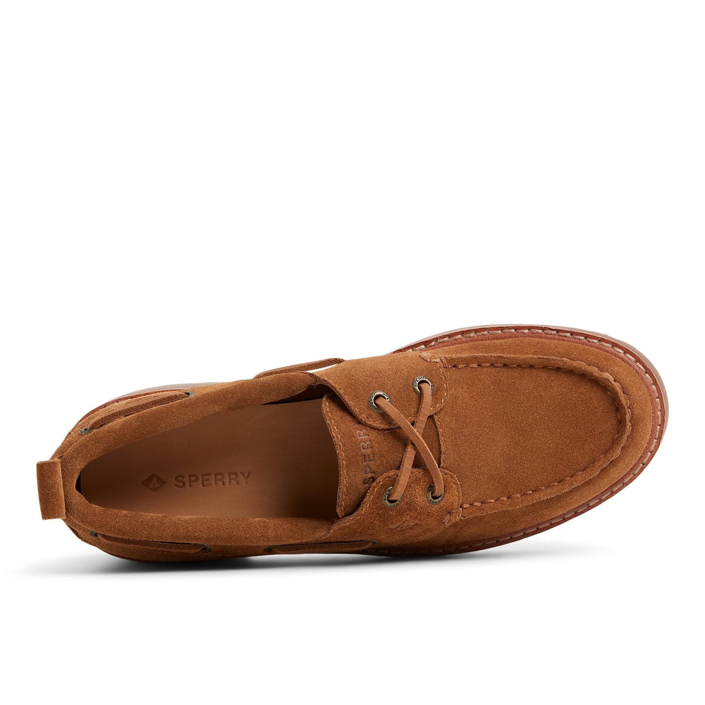 Authentic Original™ Lug 2-Eye Boat Shoe Tan Sperry
