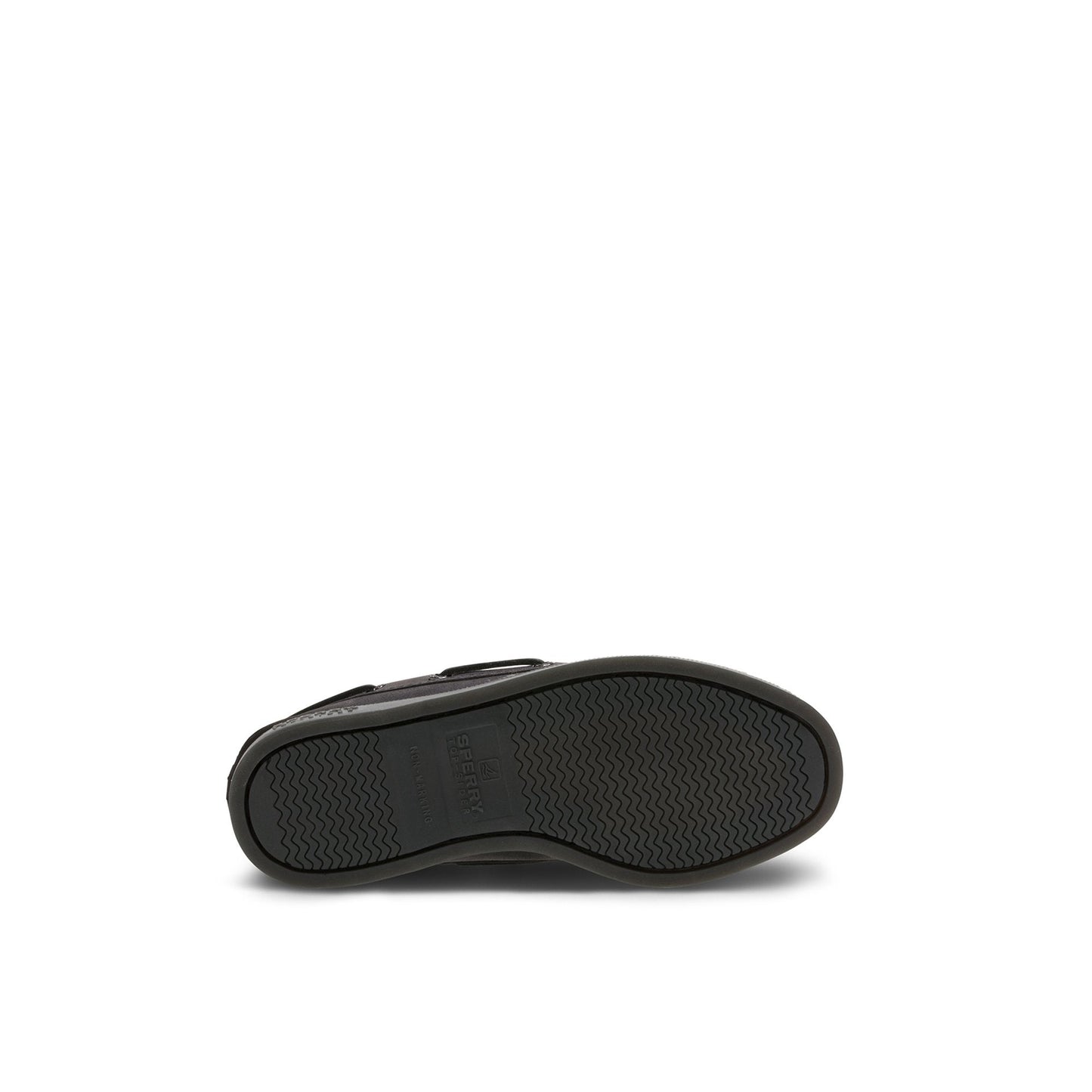 Aokleather Black Kids Boat Shoes Sperry