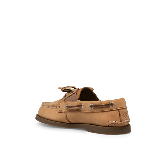 Aosliponklea Dark Brown Kids Boat Shoes Sperry