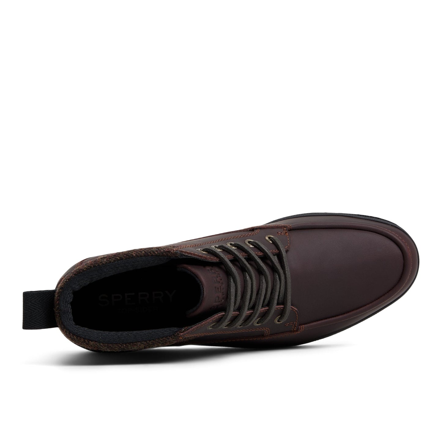 Tour Moc Mid Top Sneaker Dark Brown Sperry