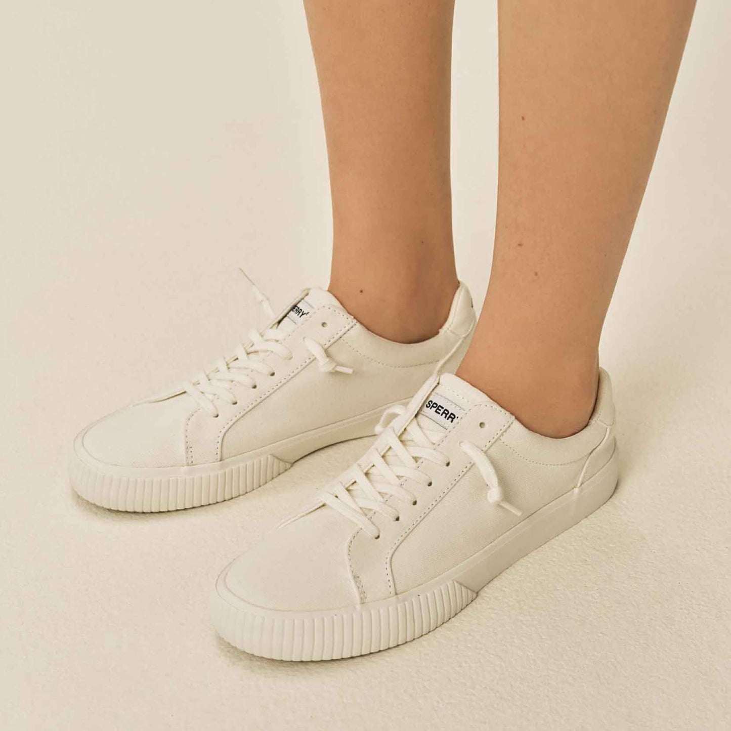 Bermuda SeaCycled™ Canvas Sneaker White Sperry