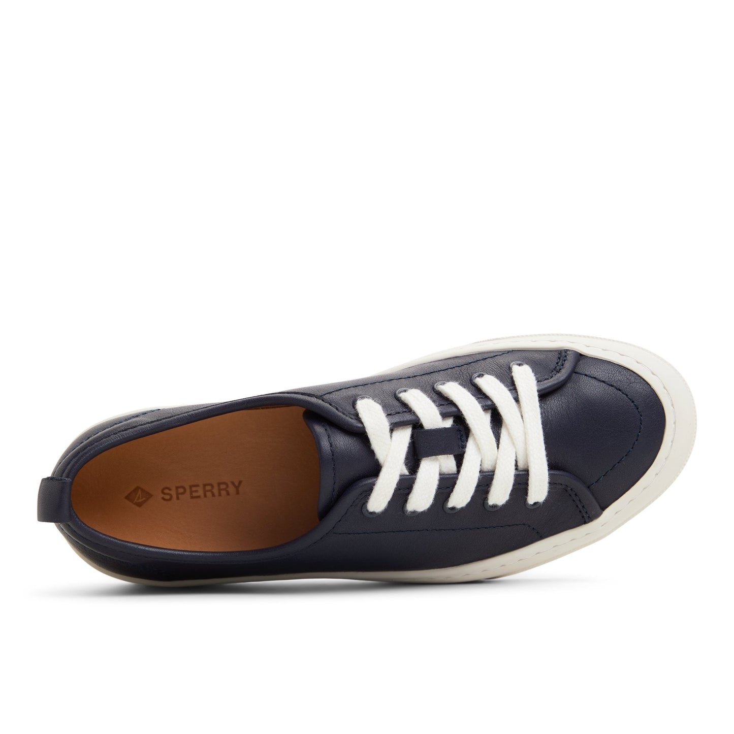 Candyltt Navy Women's Leather Sperry