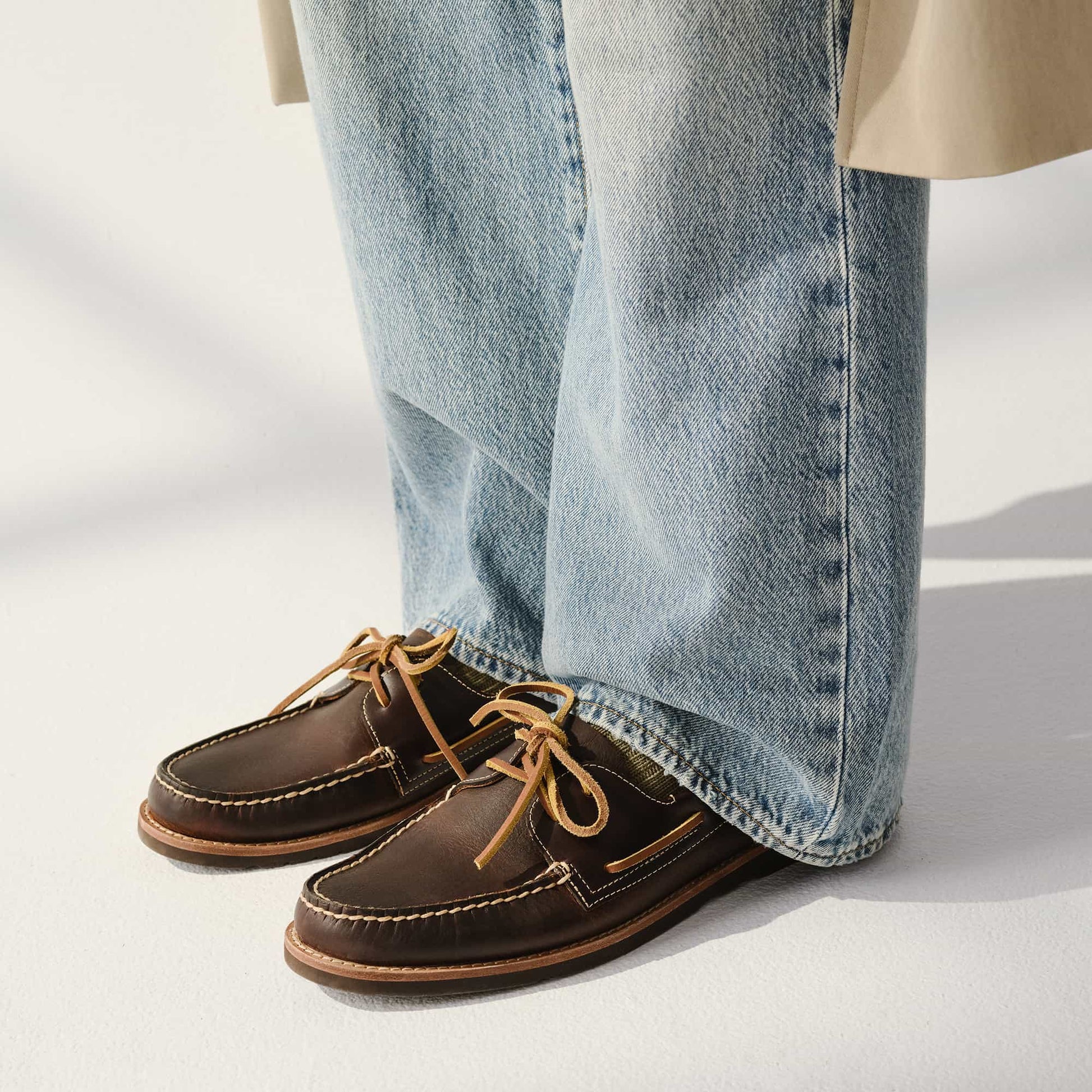 Authentic Original™ 2 Eye Ripple Boat Shoe Amaretto Sperry