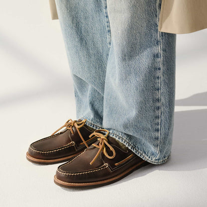 Authentic Original™ 2 Eye Ripple Boat Shoe Amaretto Sperry
