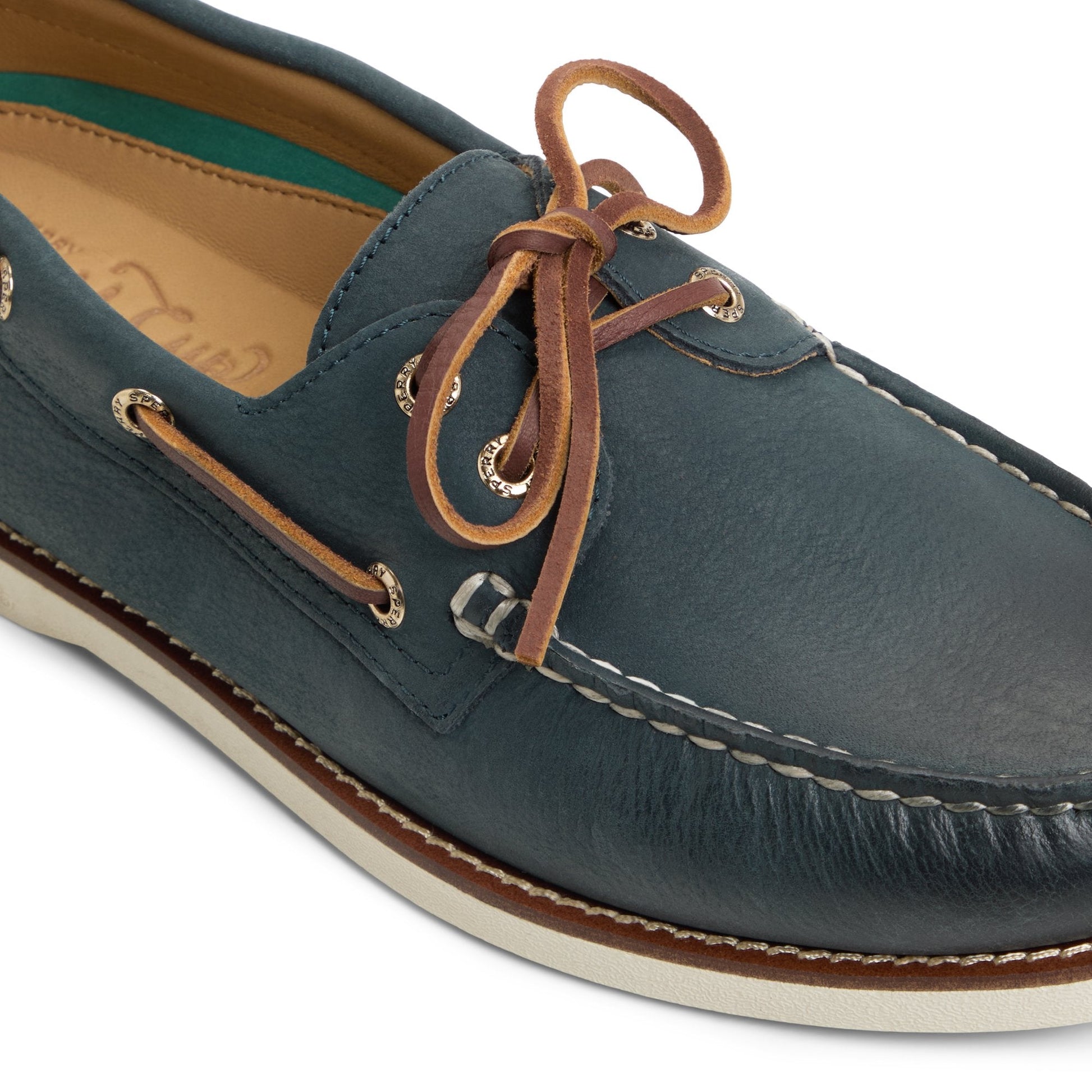 Gold Cup™ Authentic Original™ 2-Eye Boat Shoe - Navy Sperry