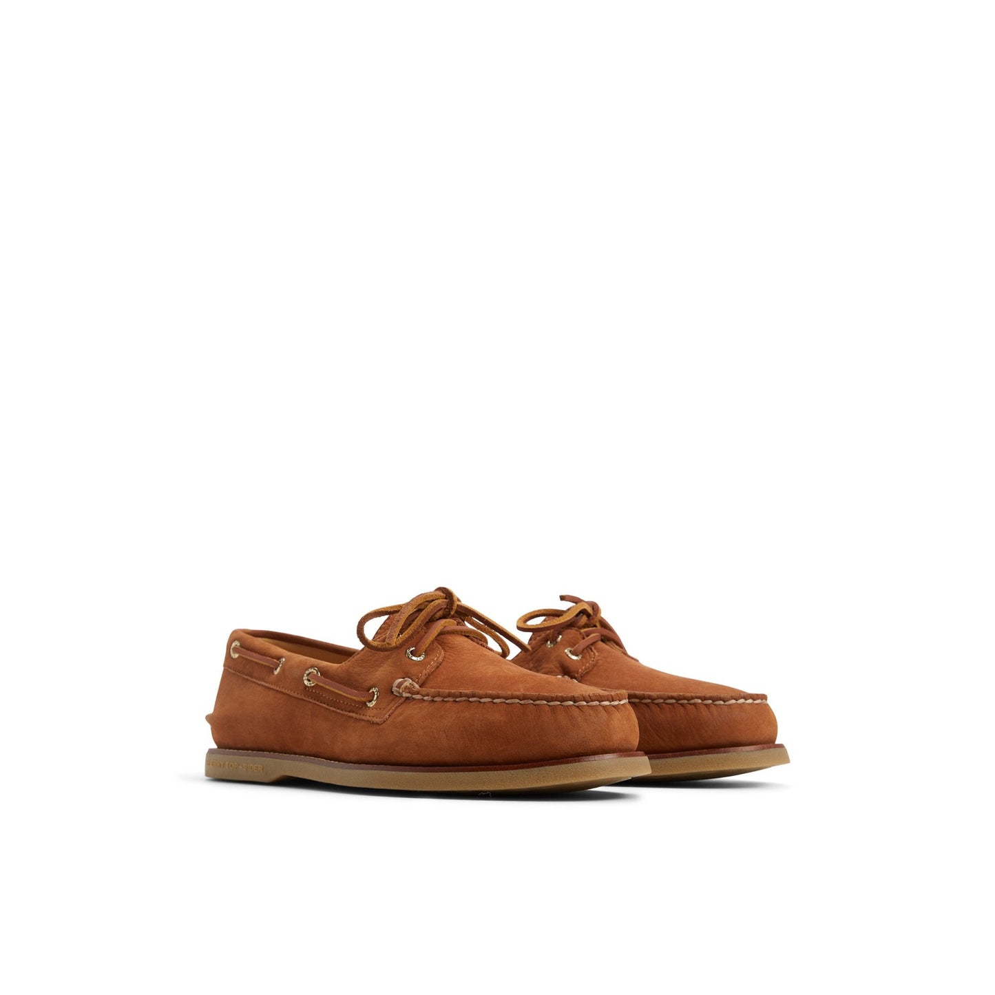 Gold Authentic Original™ 2-Eye Lite Boat Shoe Light Brown Men's Leather Sperry
