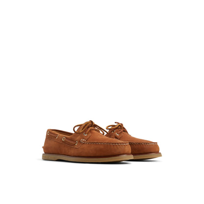 Gold Authentic Original™ 2-Eye Lite Boat Shoe Light Brown Men's Leather Sperry