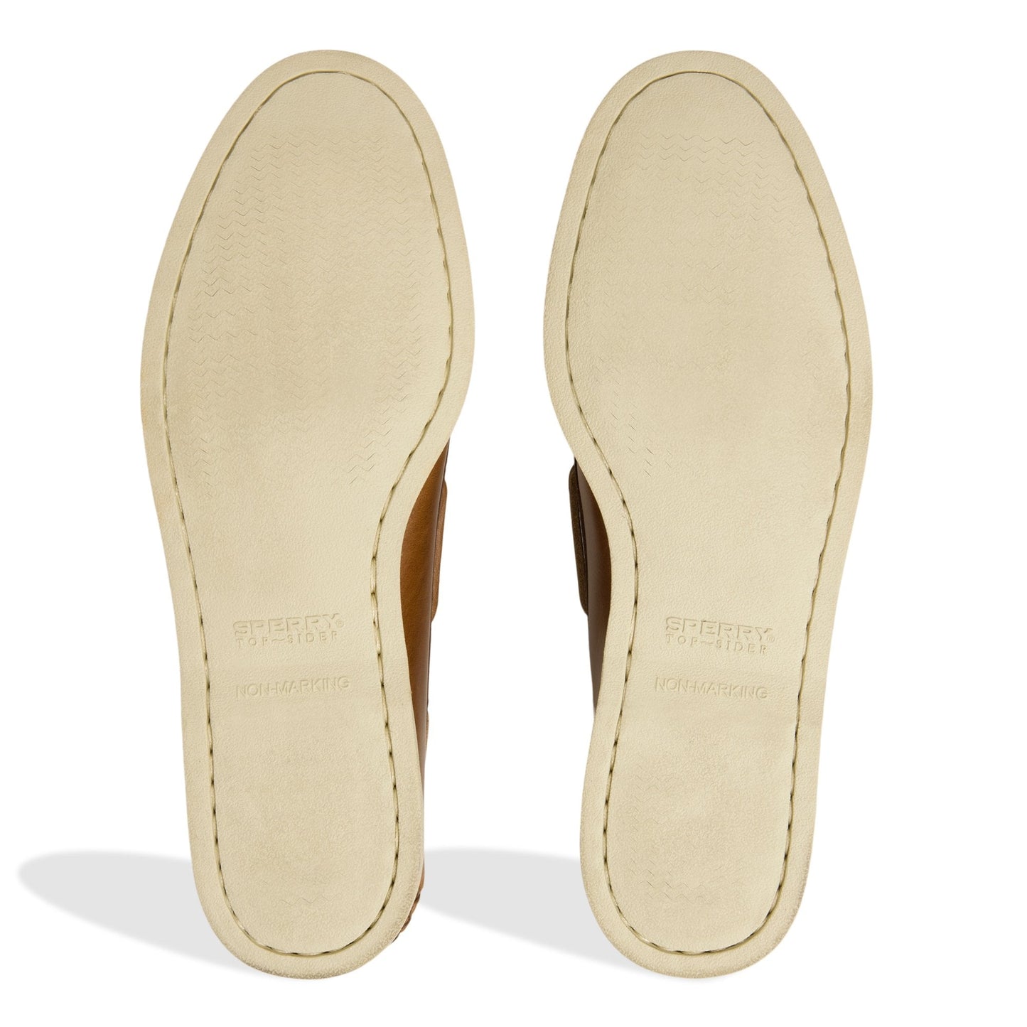 Gold Authentic Original™ 2-Eye Lite Boat Shoe Tan Combo Men's Leather Sperry
