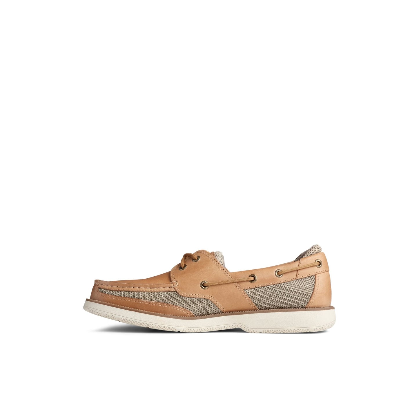 Surveyor 2-Eye Boat Shoe White Men's Sperry