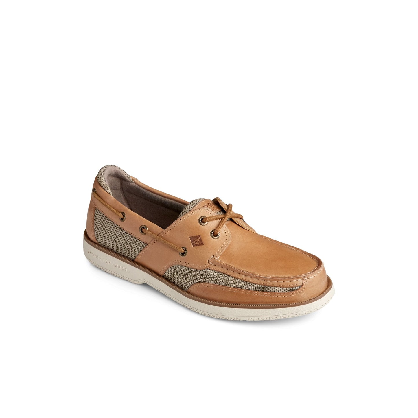 Surveyor 2-Eye Boat Shoe White Men's Sperry