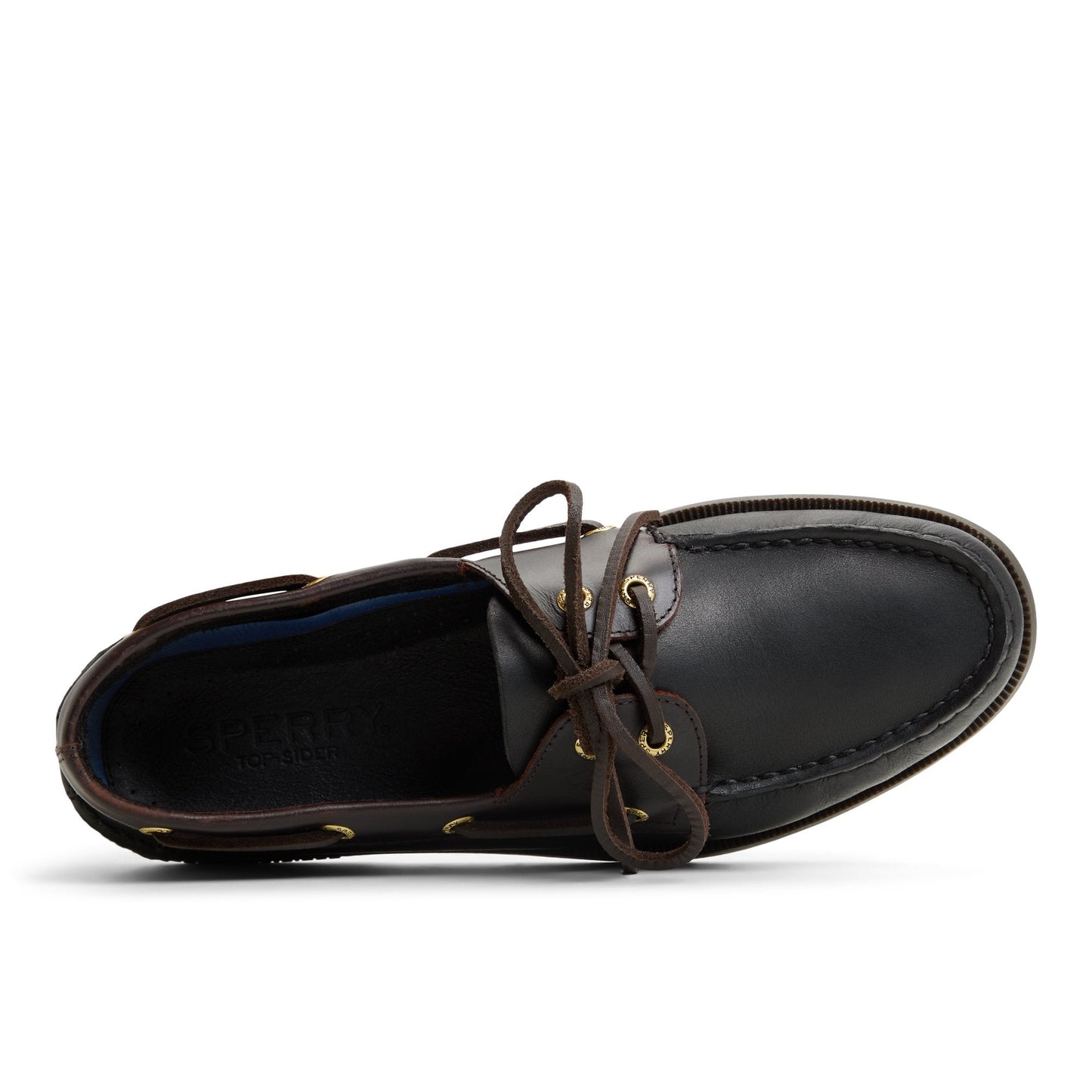 Authentic Original™ 2 Eye Boat Shoe Black - 3 Sperry