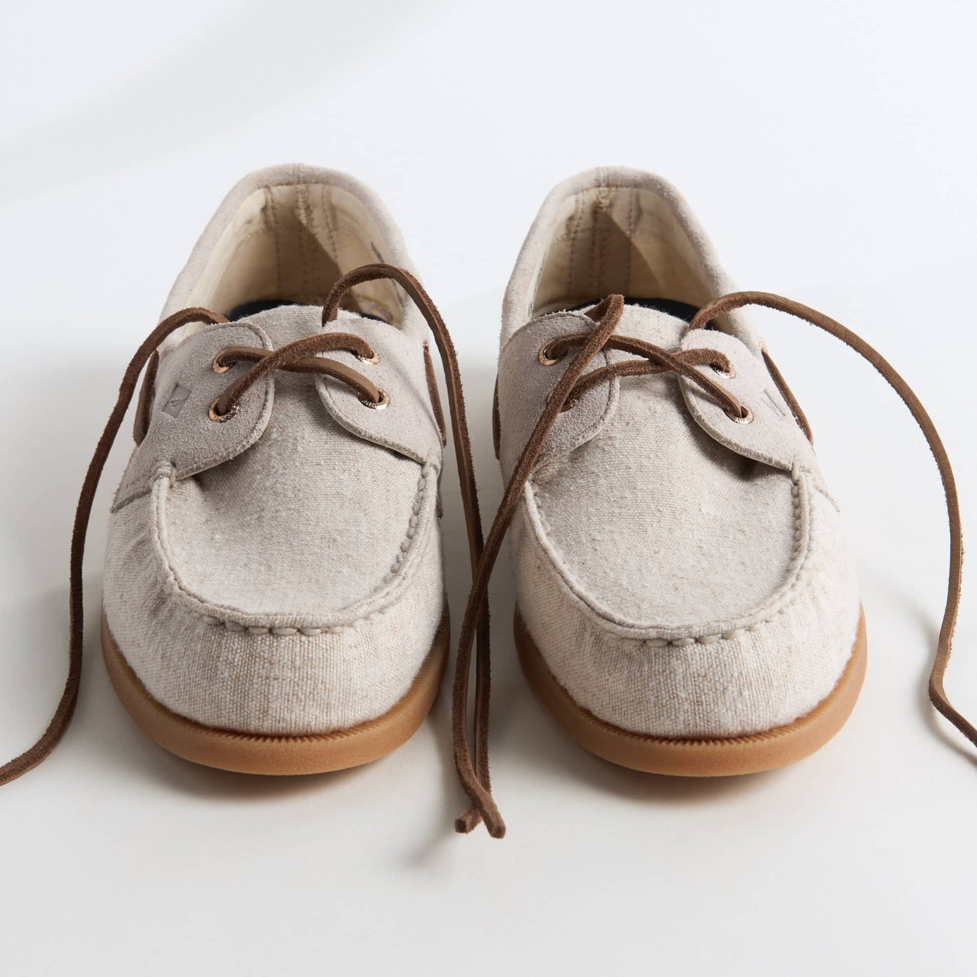 Authentic Original™ 2-Eye Boat Shoe Light Beige Sperry