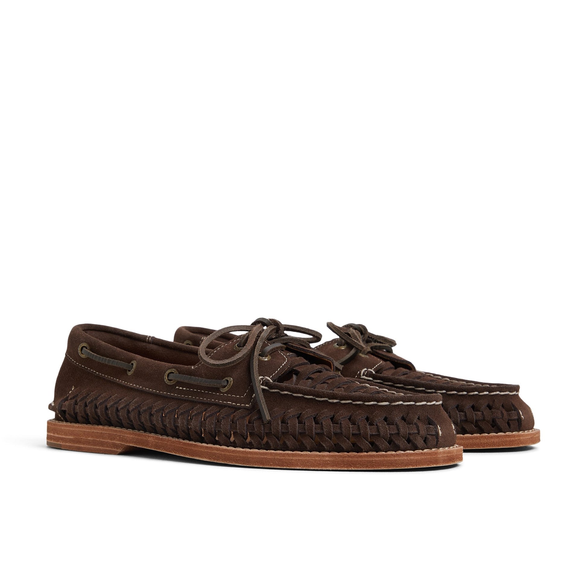 Gcao2eywoven Other Brown Men's Leather Sperry