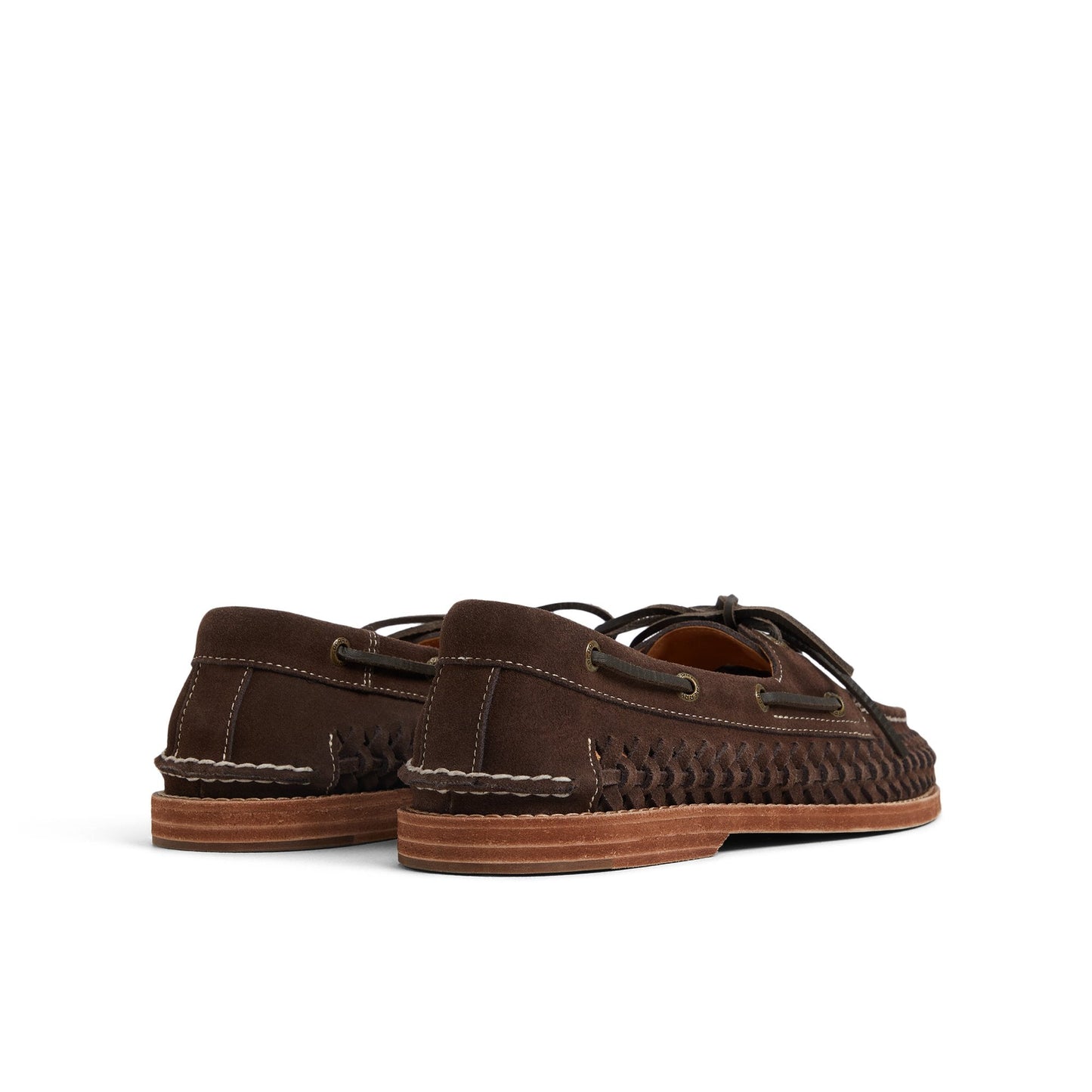 Gcao2eywoven Other Brown Men's Leather Sperry