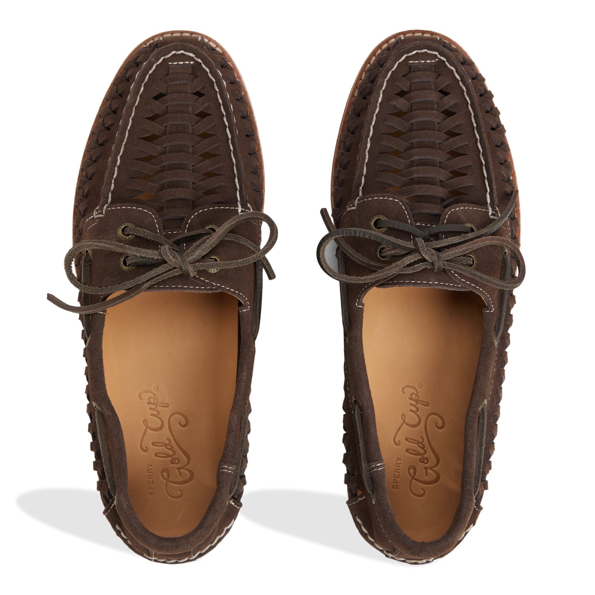 Gcao2eywoven Other Brown Men's Leather Sperry