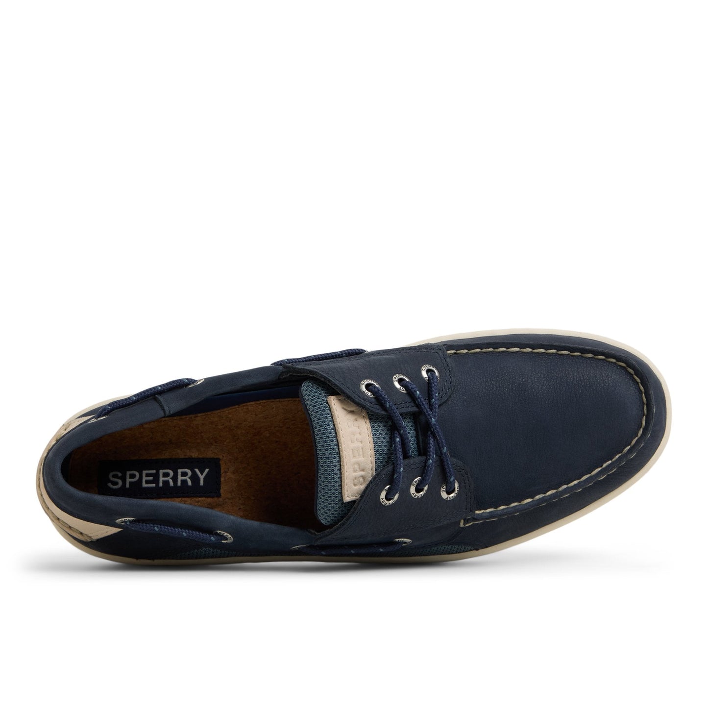 Billfish 3 Eye Boat Shoe Navy Sperry