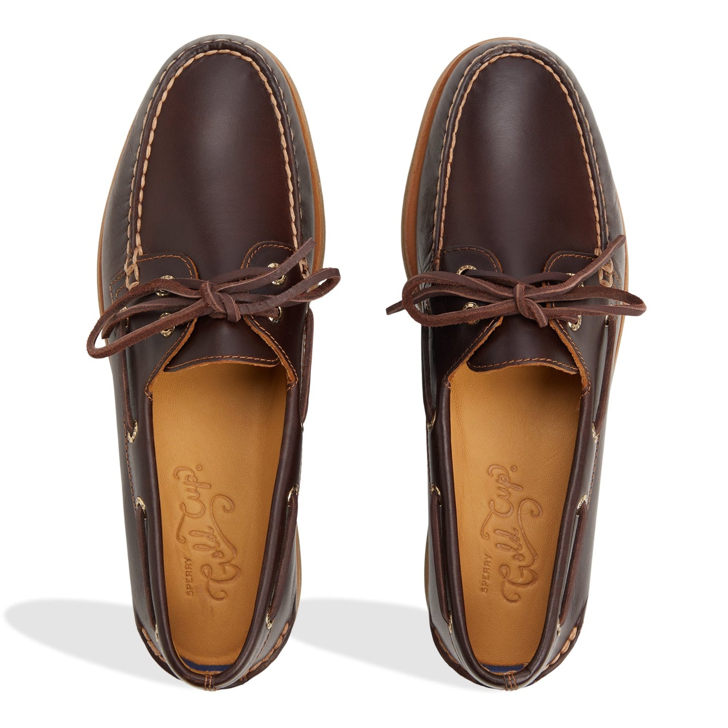Gold Cup™ Authentic Original™ 2-Eye Boat Shoe Brown - 2 Sperry
