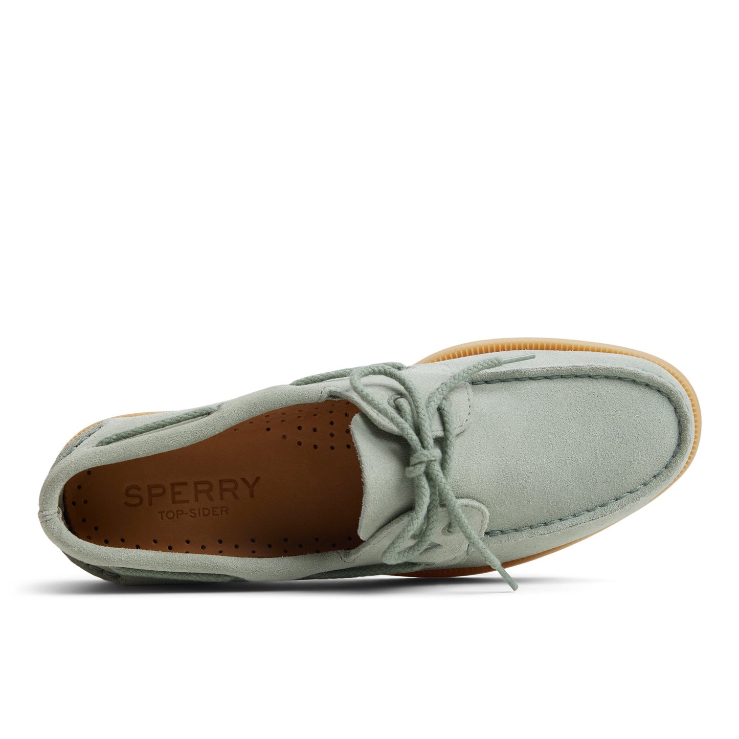 Authentic Original™ 2-Eye Boat Shoe Light Green Sperry