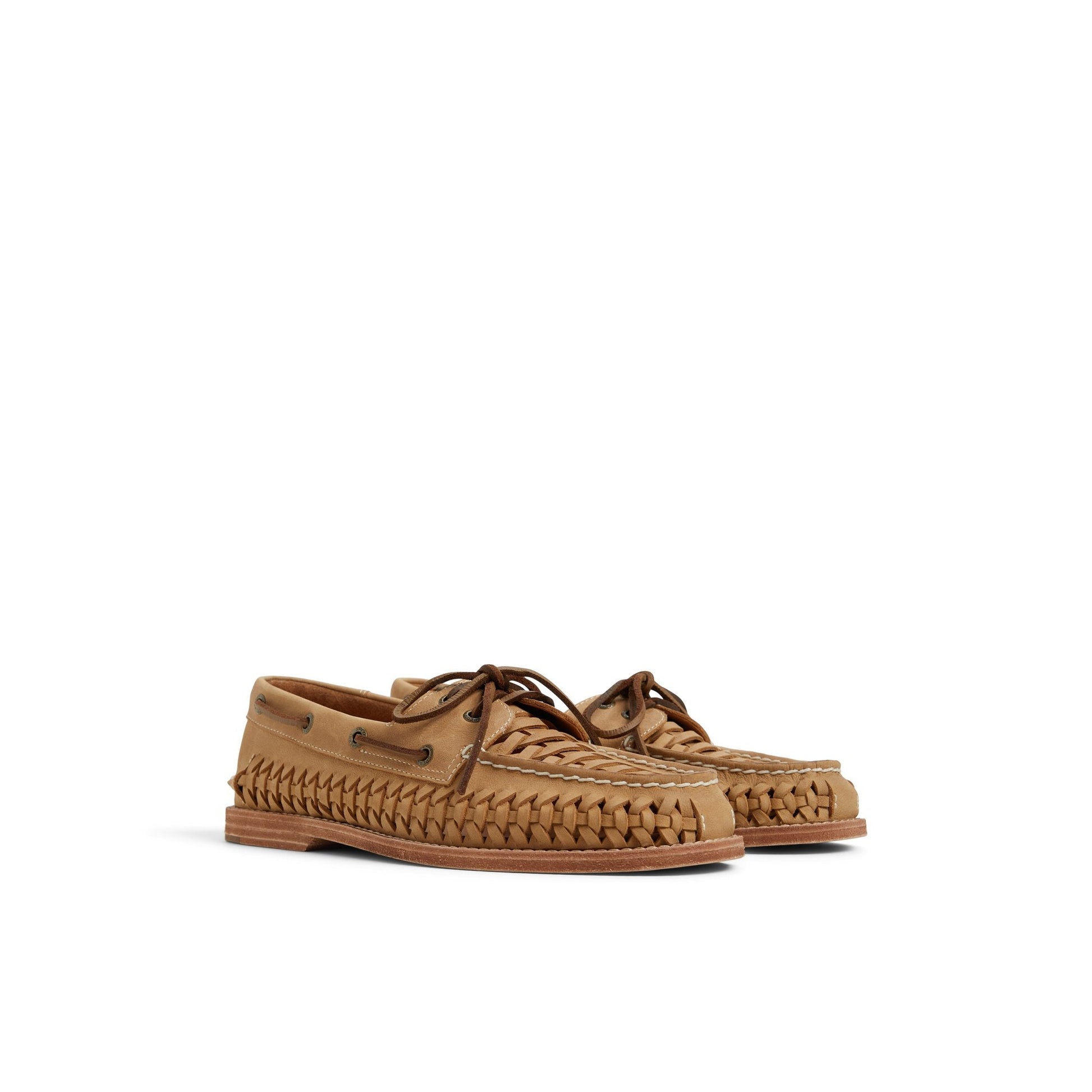Gcao2eywoven Tan Men's Leather Sperry