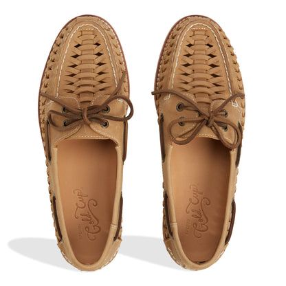 Gcao2eywoven Tan Men's Leather Sperry