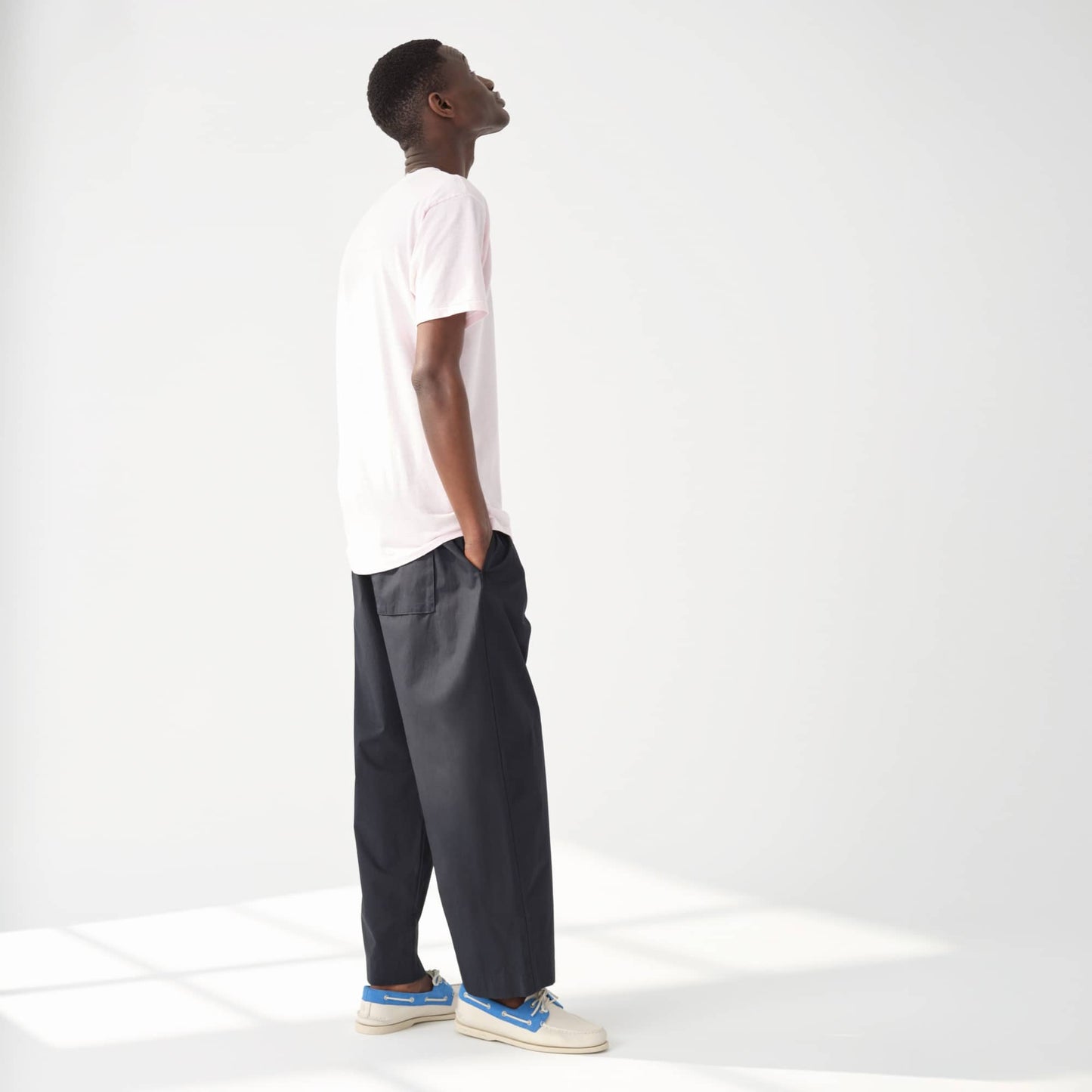 Authentic Original™ 2-Eye Boat Shoe White Blue Sperry