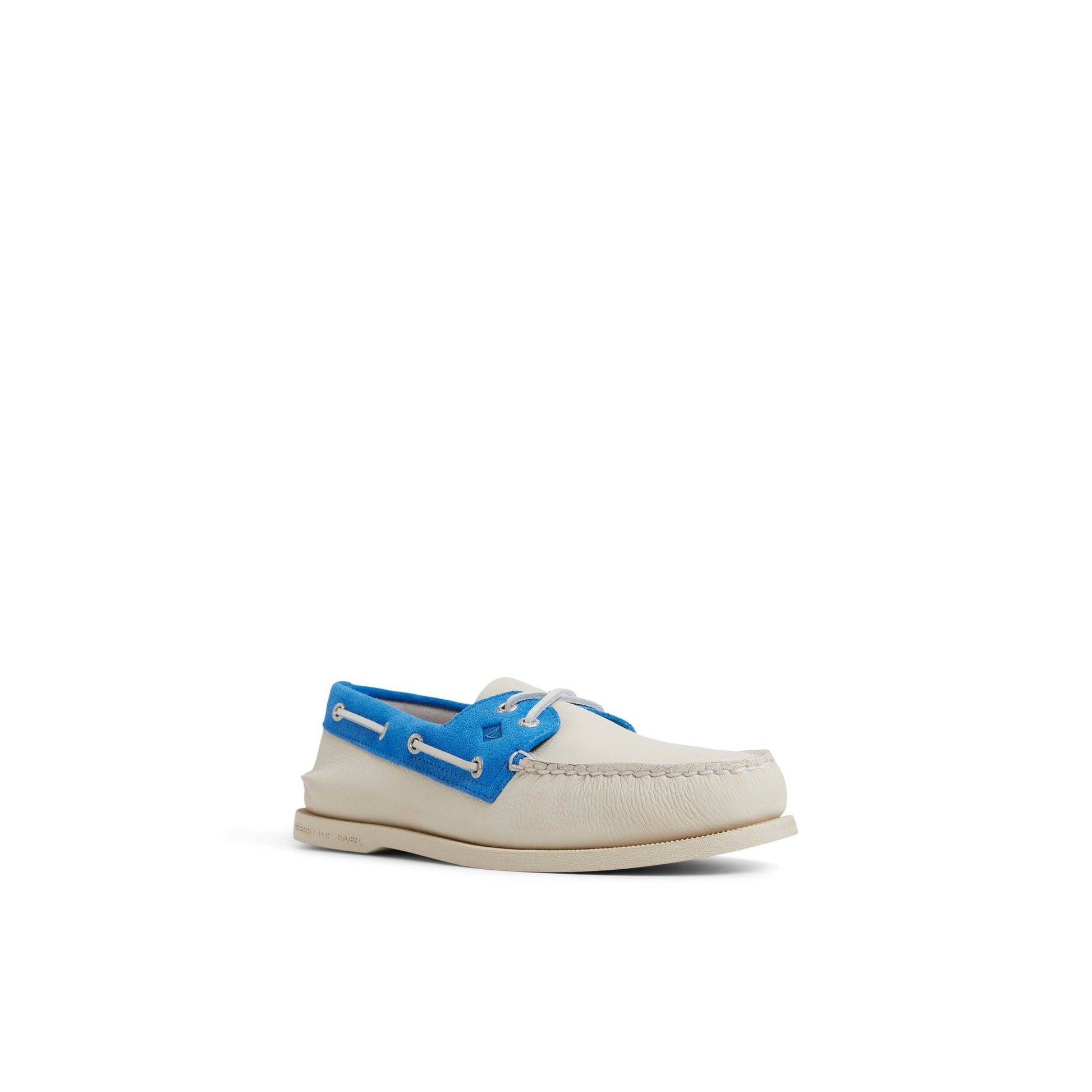 Authentic Original™ 2-Eye Boat Shoe White Blue Sperry