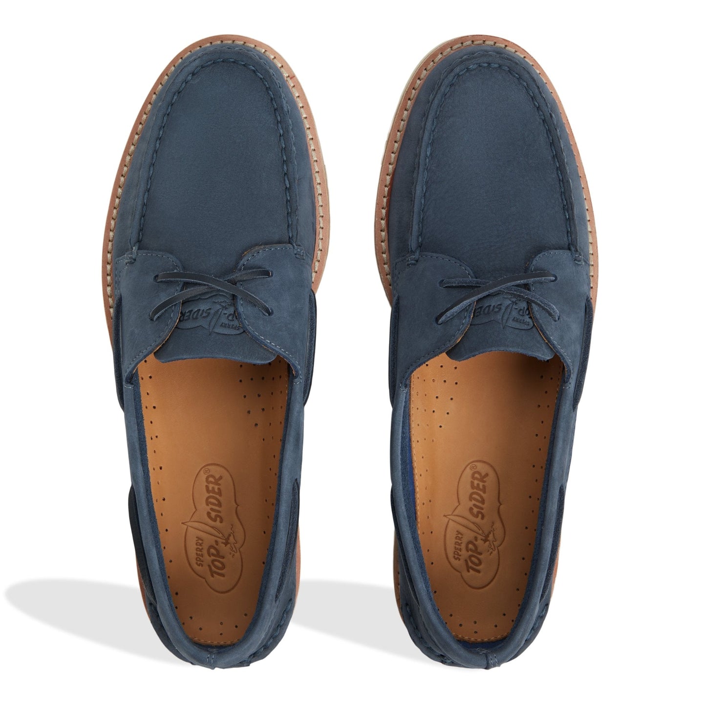 Authentic Original™ 2-Eye Lite Boat Shoeripple Dust Blue Men's Leather Sperry