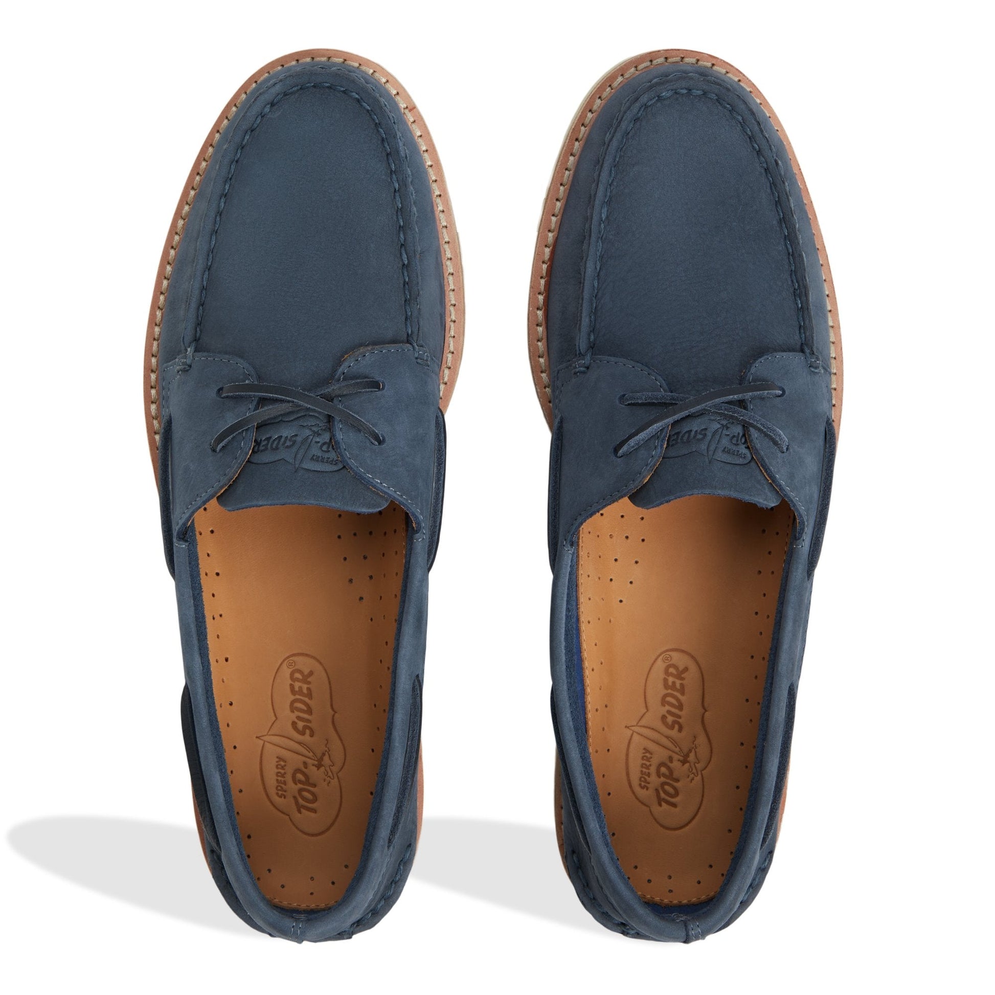 Authentic Original™ 2-Eye Lite Boat Shoeripple Dust Blue Men's Leather Sperry