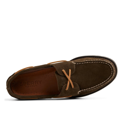 Authentic Original™ 2 Eye Ripple Boat Shoe Olive Sperry