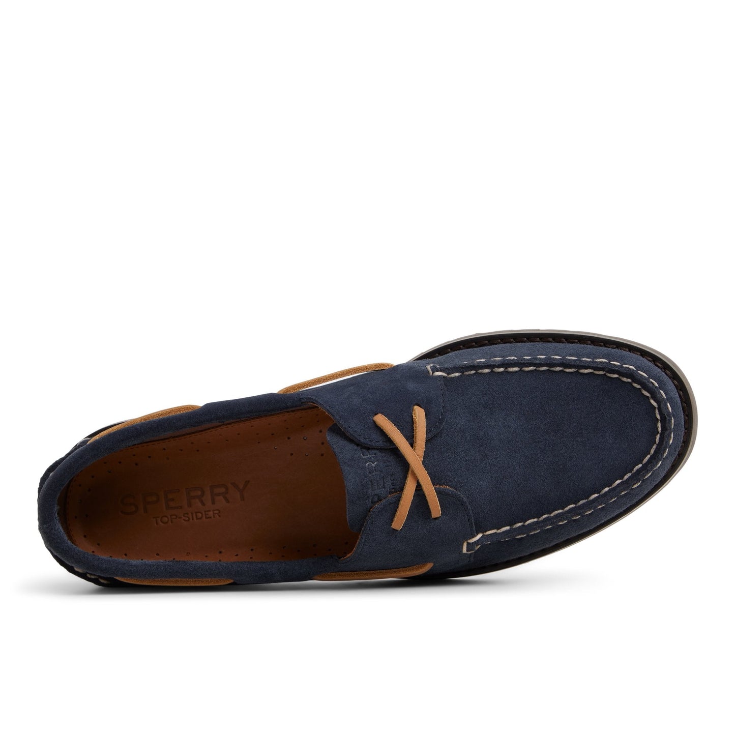 Authentic Original™ 2 Eye Ripple Boat Shoe Dark Blue Sperry