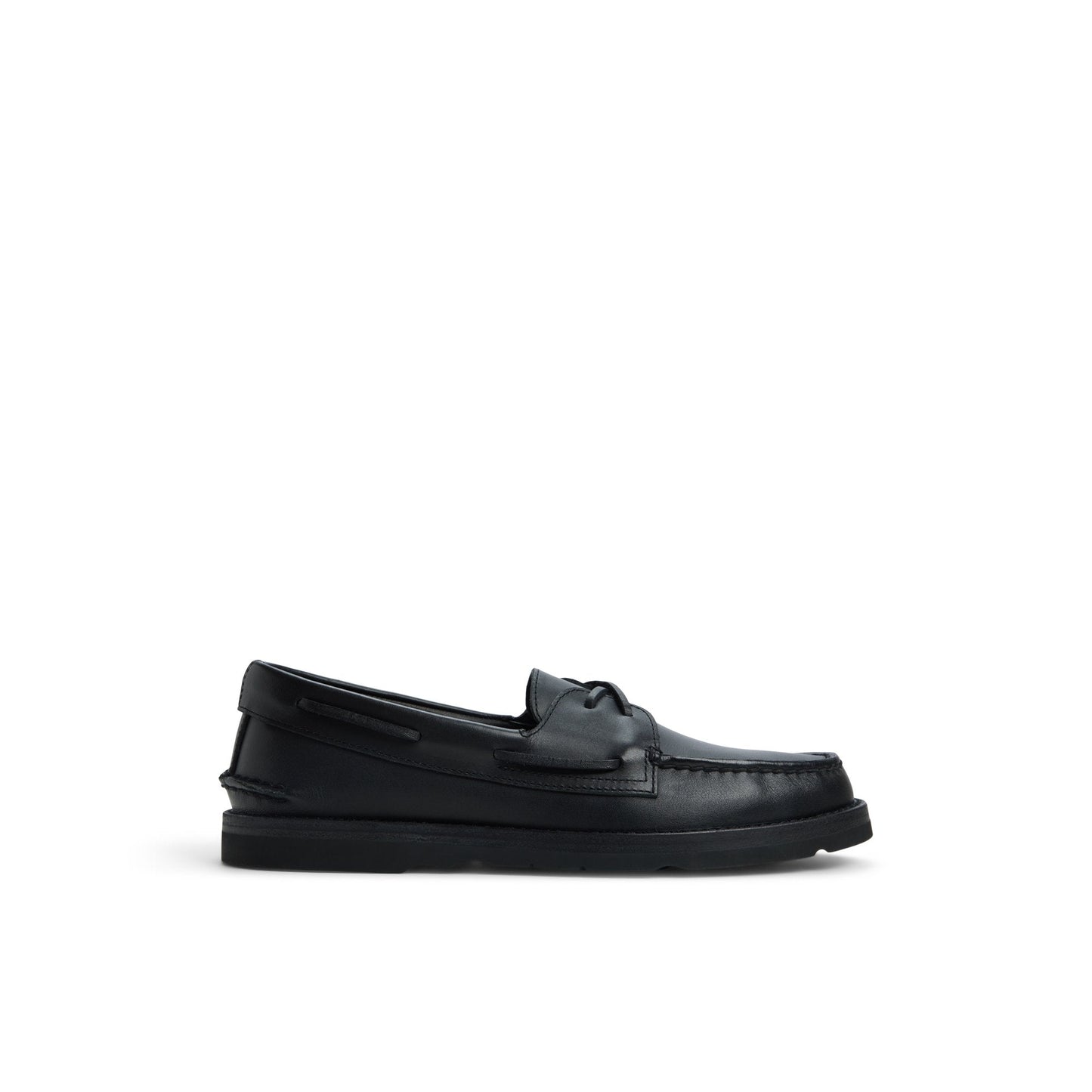 Sperry x Todd Snyder Vachetta Leather Boat Shoe Black Sperry