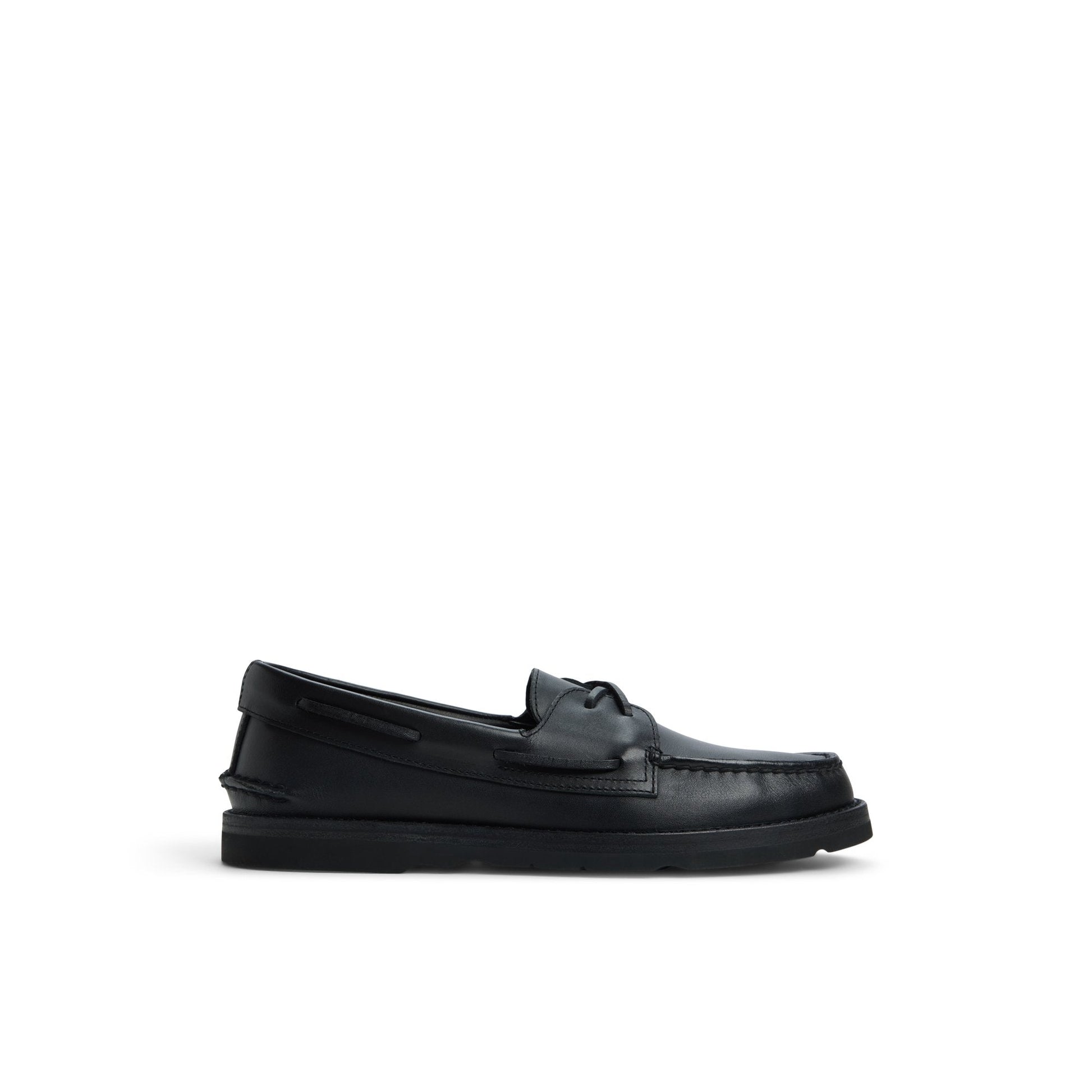 Sperry x Todd Snyder Vachetta Leather Boat Shoe Black Sperry