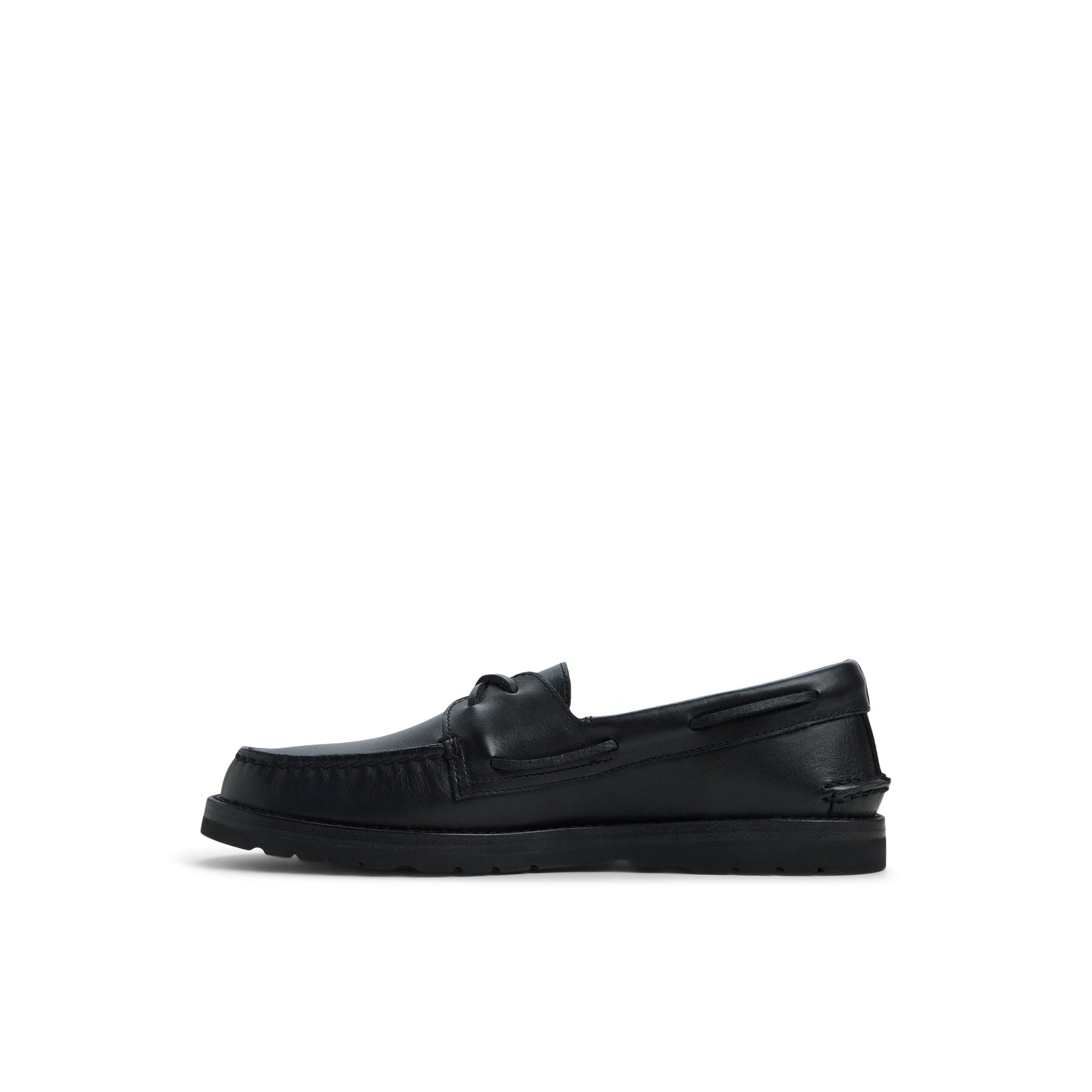 Sperry x Todd Snyder Vachetta Leather Boat Shoe Black Sperry
