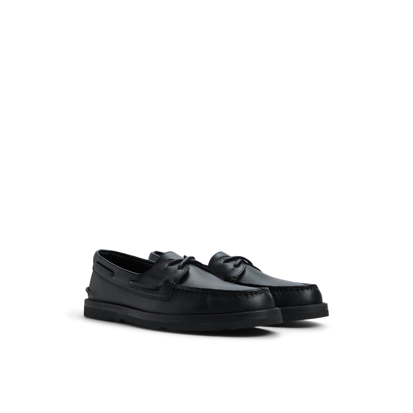 Sperry x Todd Snyder Vachetta Leather Boat Shoe Black Sperry