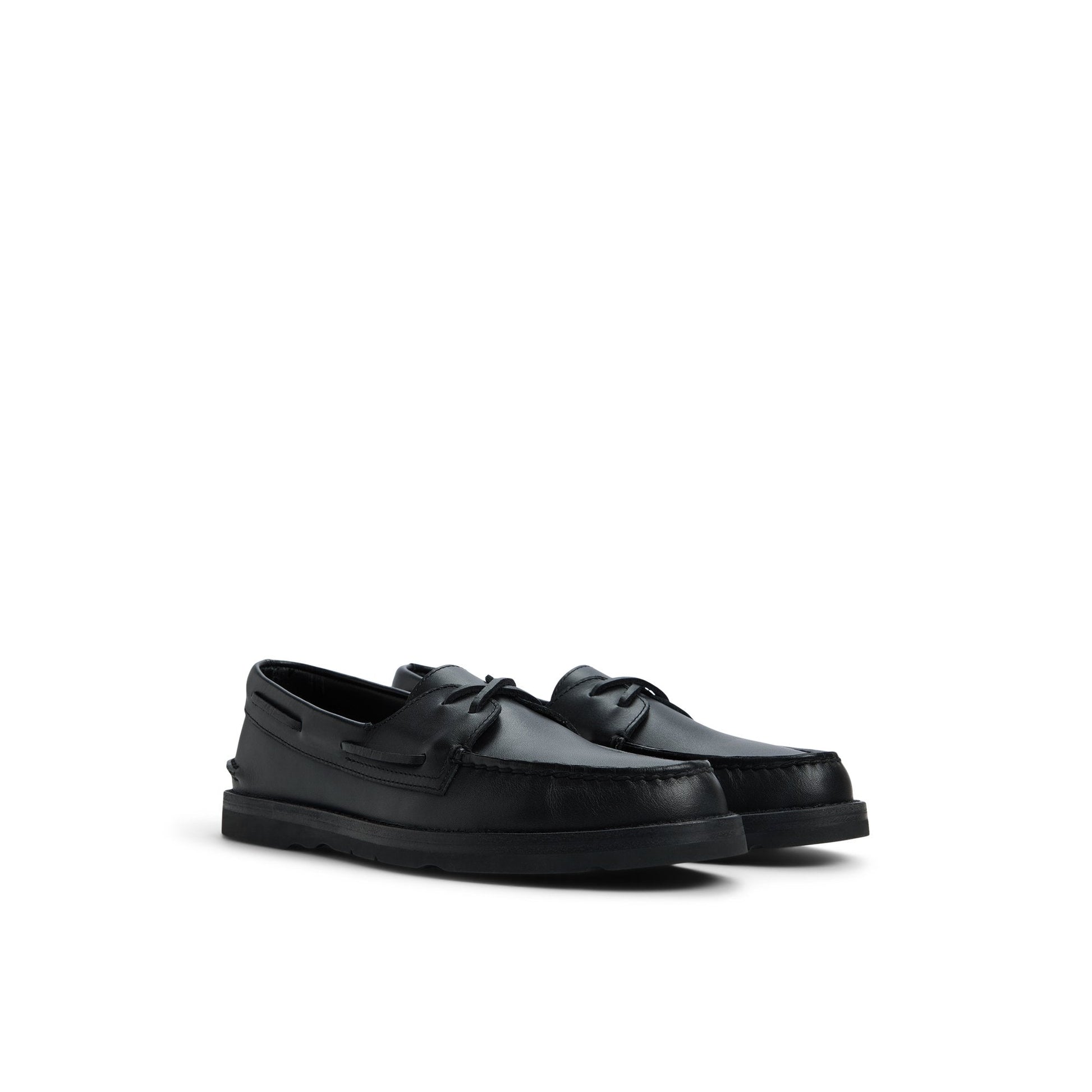 Sperry x Todd Snyder Vachetta Leather Boat Shoe Black Sperry