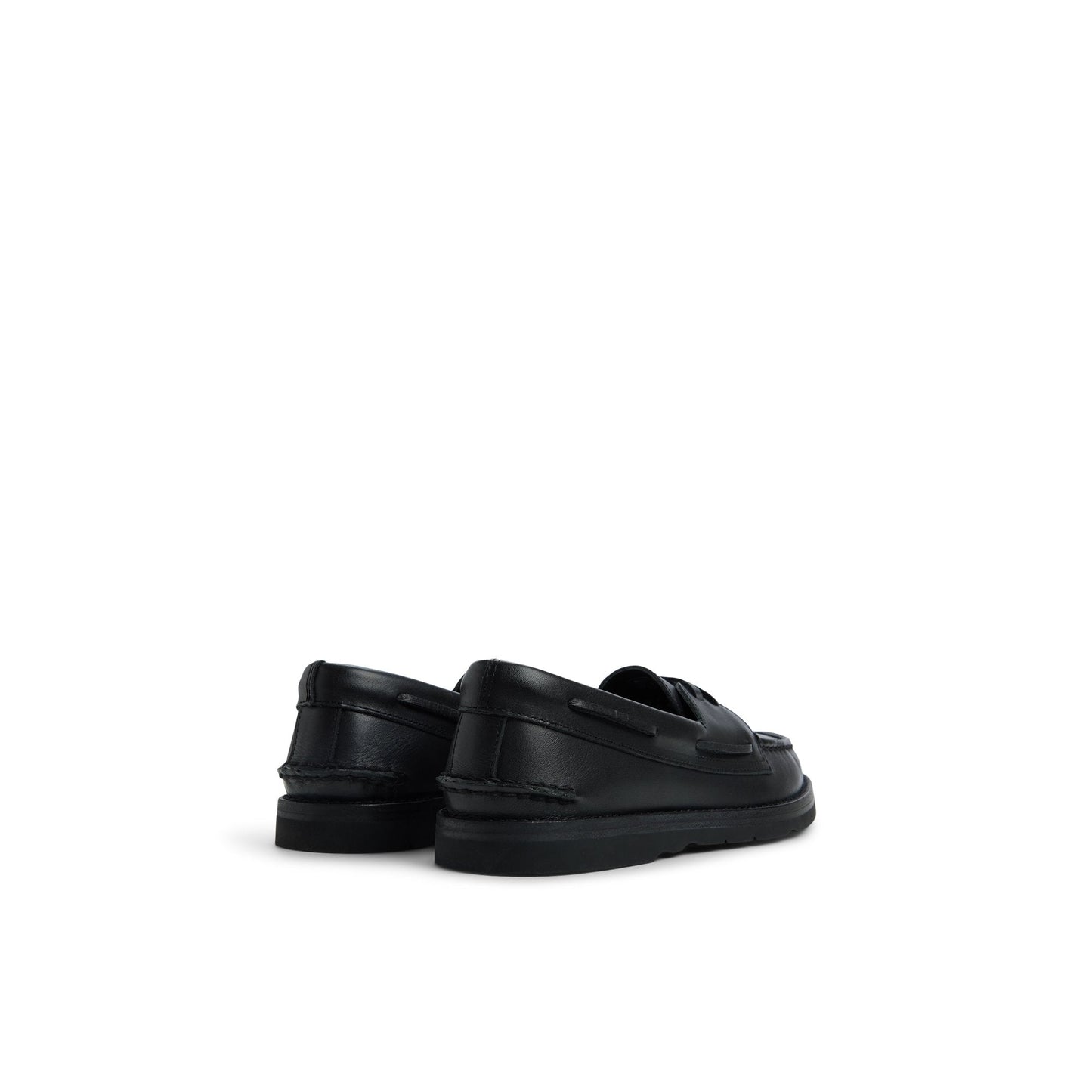 Sperry x Todd Snyder Vachetta Leather Boat Shoe Black Sperry
