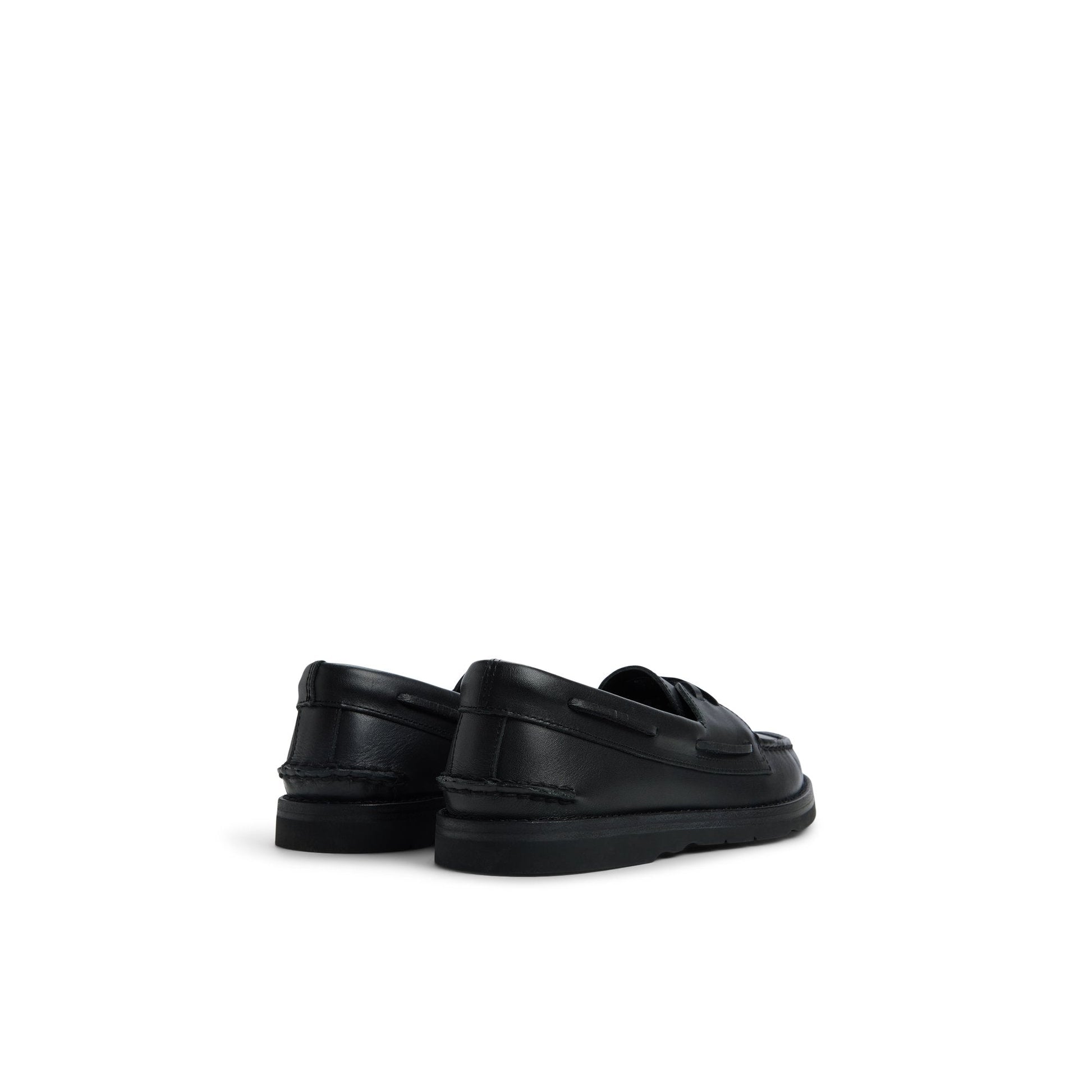 Sperry x Todd Snyder Vachetta Leather Boat Shoe Black Sperry