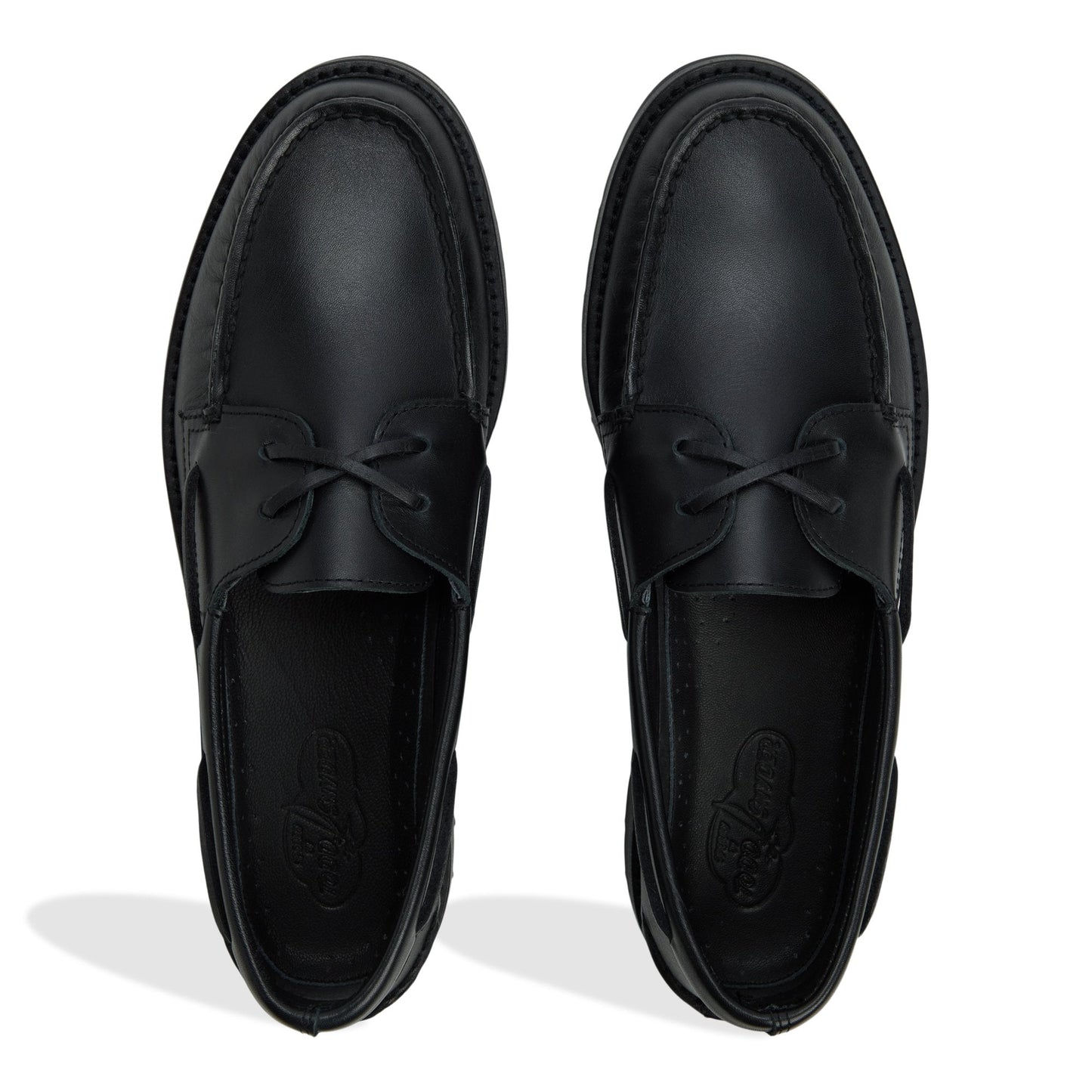 Sperry x Todd Snyder Vachetta Leather Boat Shoe Black Sperry