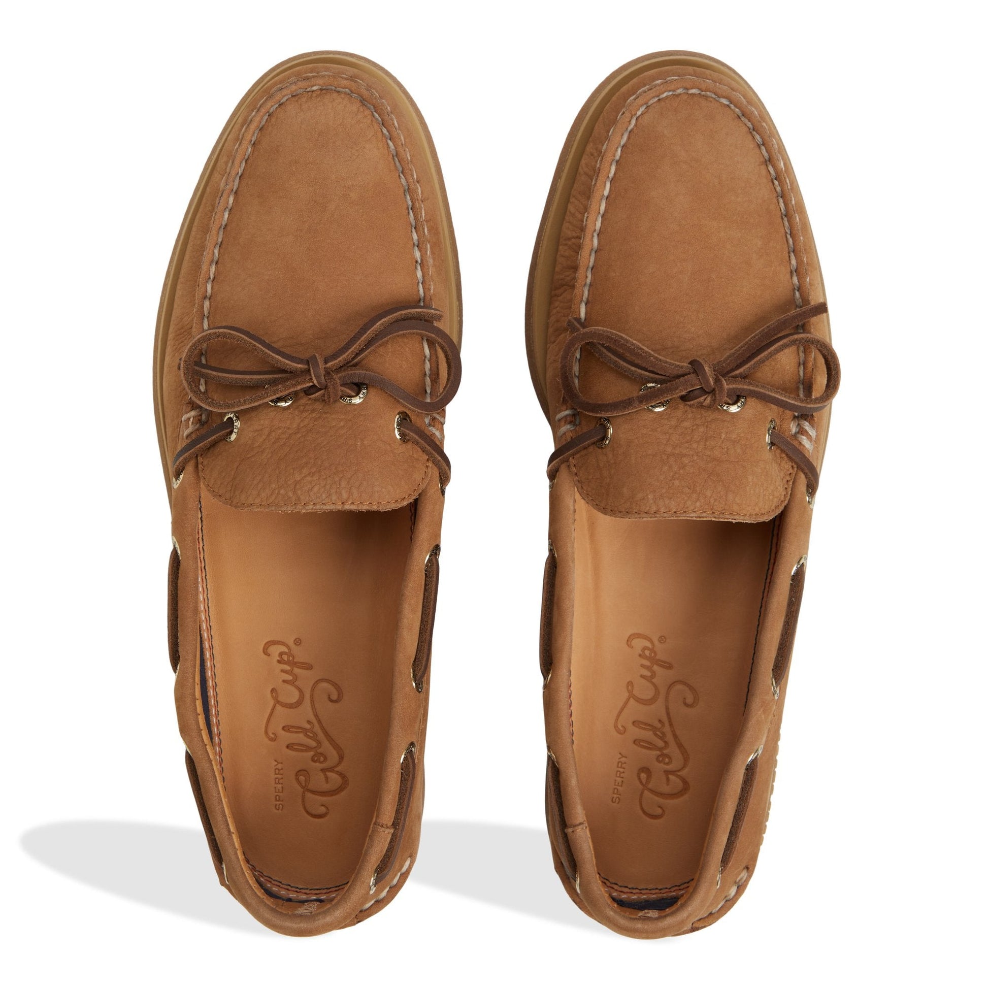 Gold Cup™ Authentic Original™ 1 Eye Boat Shoe Light Brown Sperry