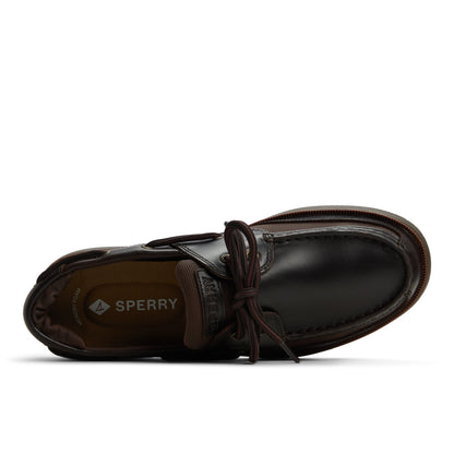 Surveyor2eye Dark Brown Men's Leather Sperry