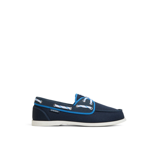 Helmsman Boat Shoe Blue Combo Sperry