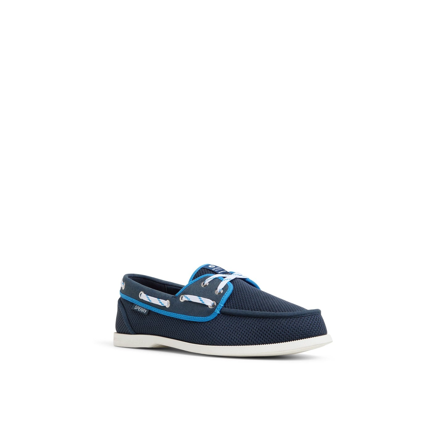 Helmsman Boat Shoe Blue Combo Sperry