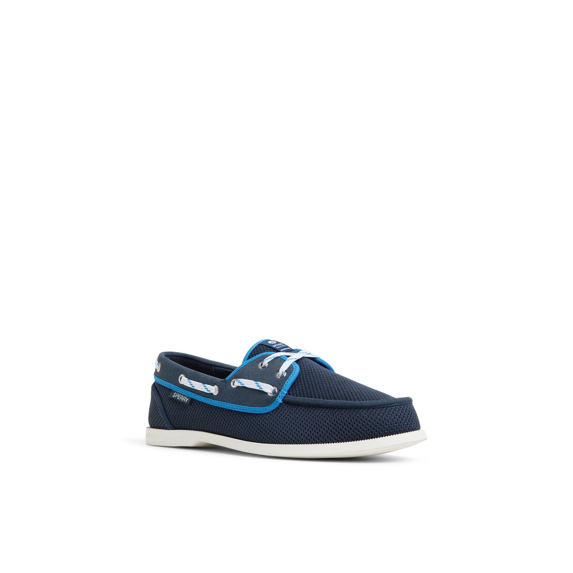 Helmsman Boat Shoe Blue Combo Sperry