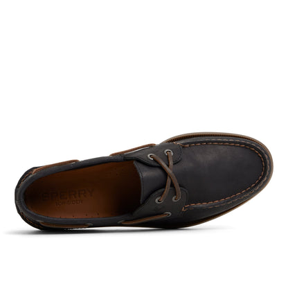 Authentic Original™ 2-Eye Lace Boat Shoe Other Black Sperry