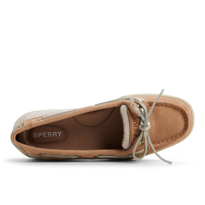 Angelfish 1 Eye Boat Shoe Tan Sperry