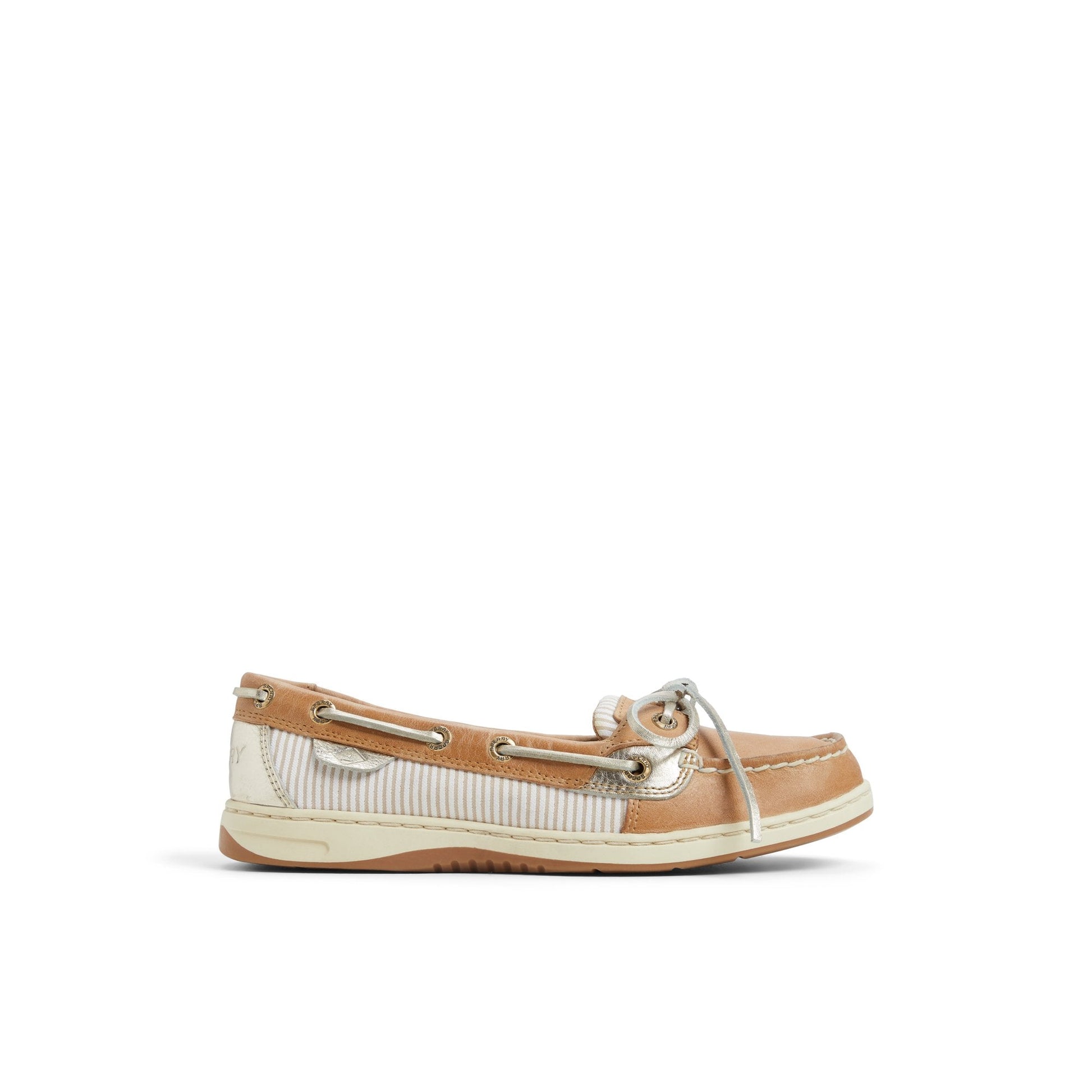Angelfish 1 Eye Boat Shoe Light Beige Sperry