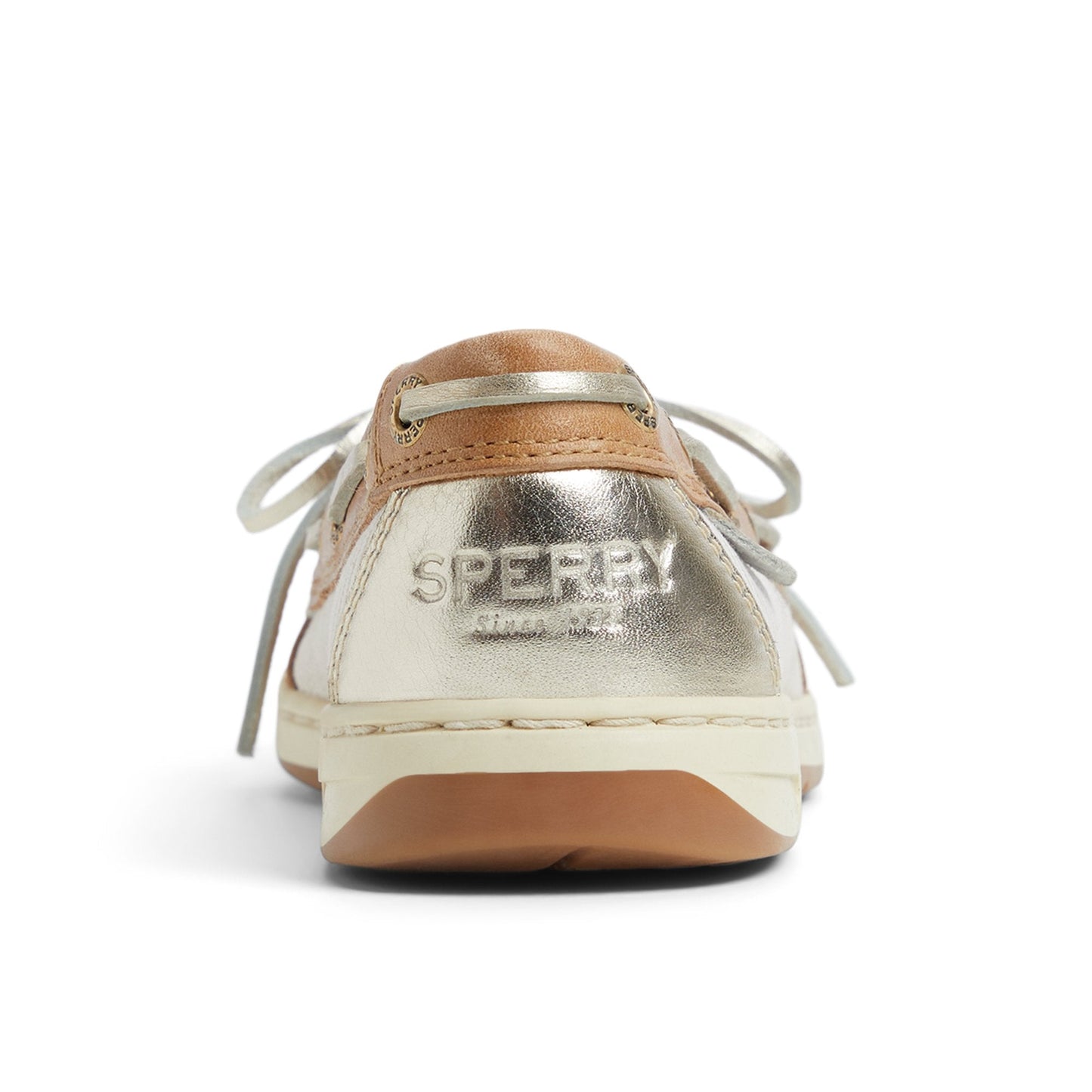 Angelfish 1 Eye Boat Shoe Light Beige Sperry